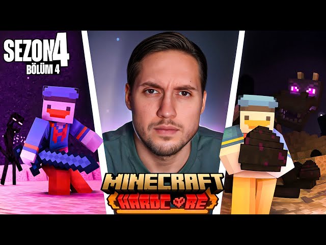 BİR SONUN BAŞLANGICI MI ? | MINECRAFT HARDCORE | BÖLÜM 4 | SEZON 4 |