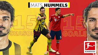 Mats Hummels — 15 Seasons, 15 Goals