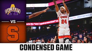 Albany vs. Syracuse Condensed Game | 2024-25 ACC Women’s Basketball