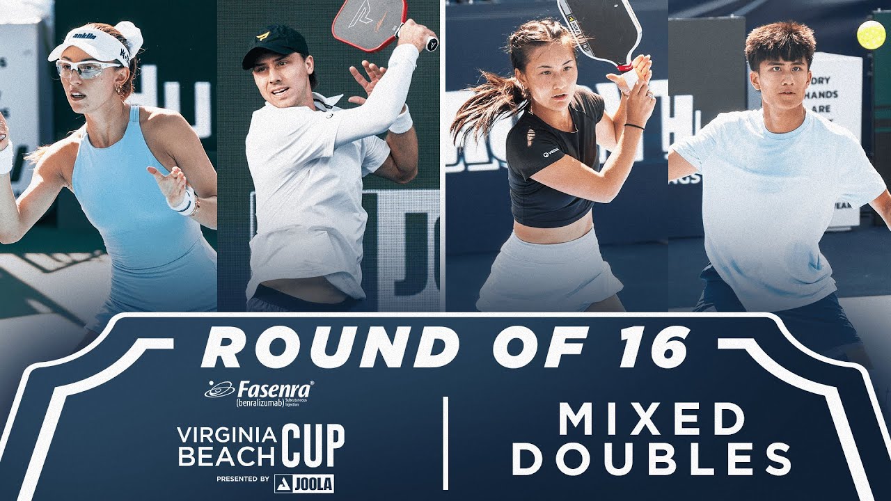 Todd/Alshon v Truong/Truong at the Fasenra Virginia Beach Cup presented by Joola