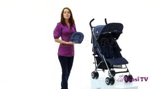 Обзор коляски Коляска-трость Maclaren Quest Sport Denim Видеоинструкции.