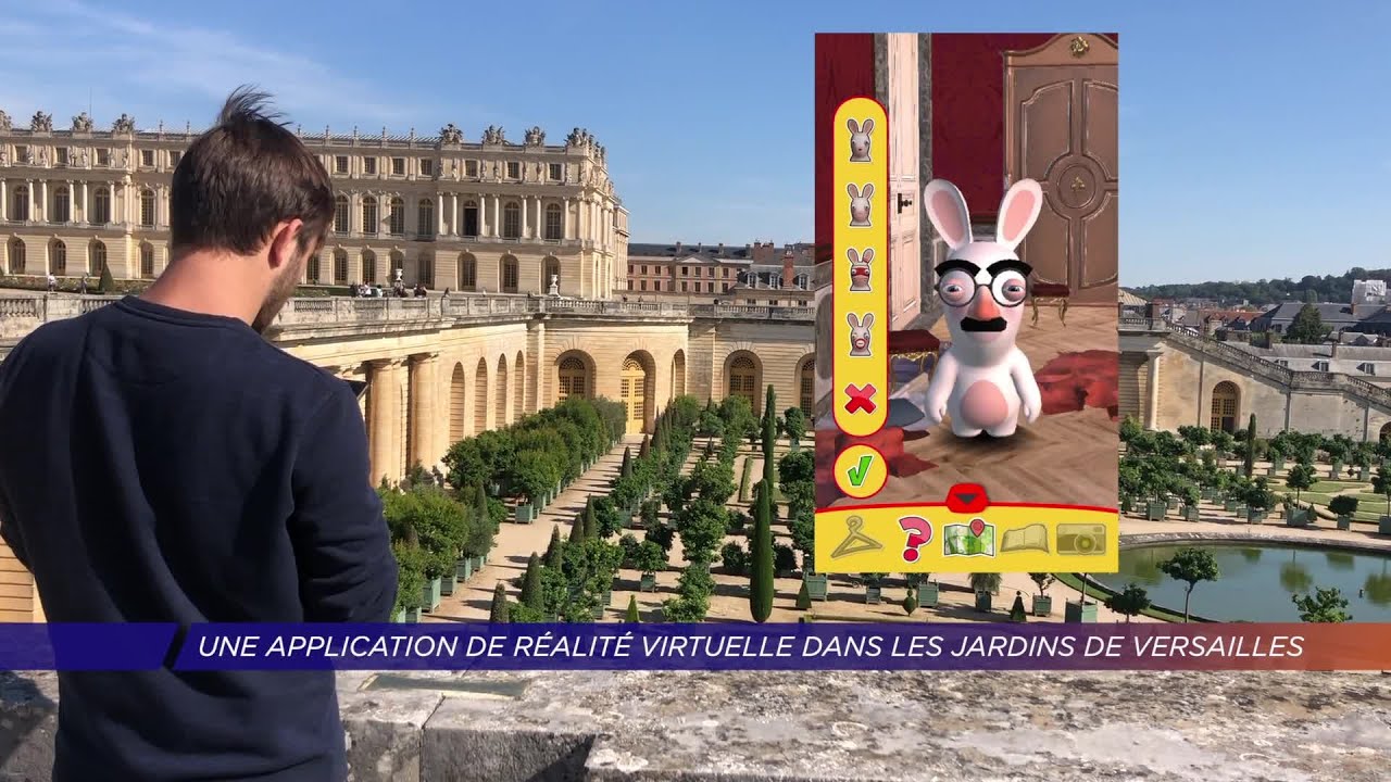 Yvelines | Une application de réalité virtuelle dans les jardins de Versailles