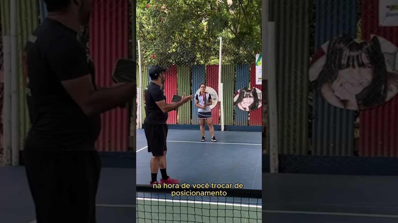 Pickleball STACKING Sabe oque é? PT 06 #pickleball #tennis #sports #sport #shorts #short