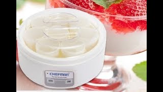 Cách làm sữa chua bằng Máy làm sữa chua Chefman