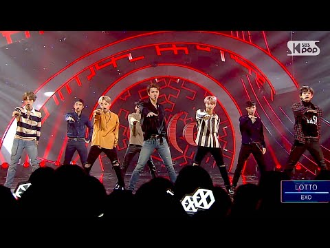 《POWERFUL》 EXO (엑소) - LOTTO (louder) @인기가요 Inkigayo 20160828