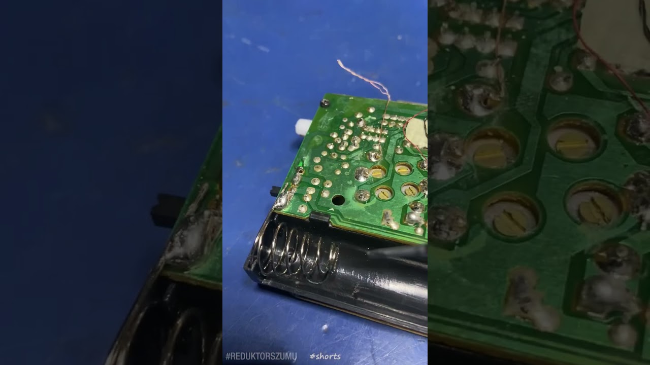 Porada serwisowa - naprawa małych radyjek #RS Elektronika #shorts