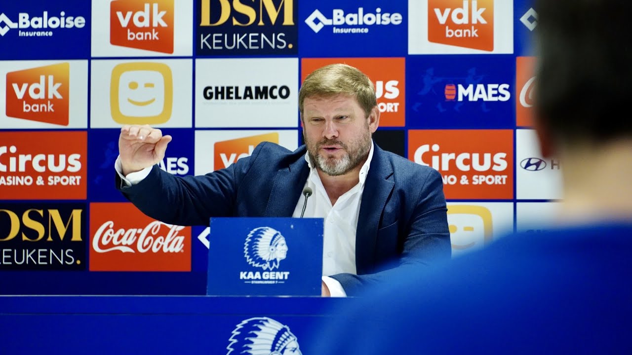 Persconferentie na KAA Gent - Cercle Brugge