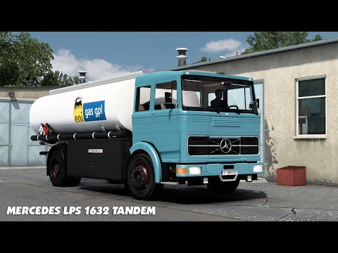 Mercedes LPS 1632 + Tandem Trailer v1.46