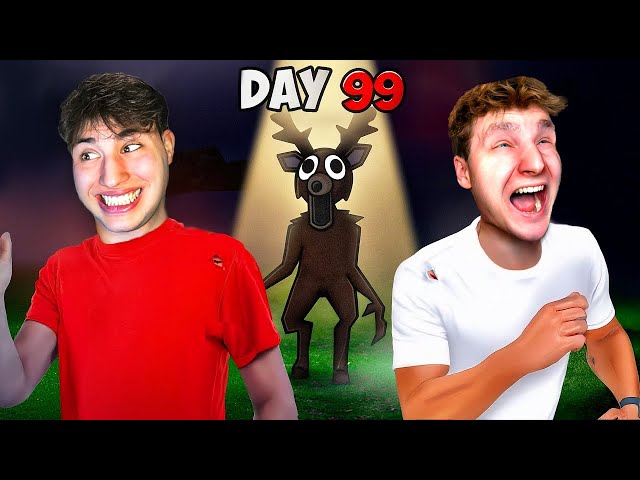 Hunter és Venc30 Túléli 99 Napig Az Erdőben?😨🔥 (Roblox Live)