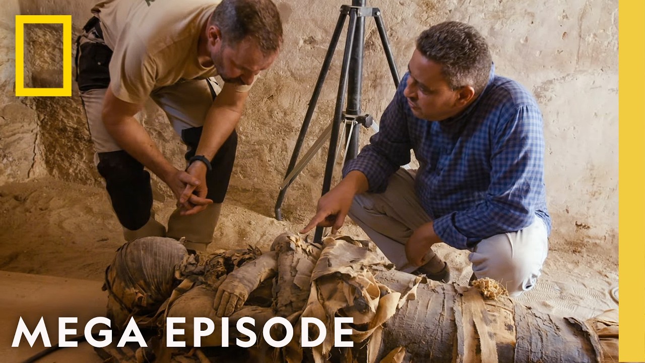 Inside the Lost Tombs | SUNDAY SCARIES | Lost Treasures of Egypt MEGA Episode | National Geographic