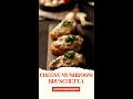 Cheesy Mushroom Bruschetta | #Shorts | Sanjeev Kapoor Khazana