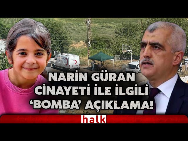 Ömer Faruk Gergerlioğlu'ndan Narin cinayetiyle ilgili bomba açıklamalar!
