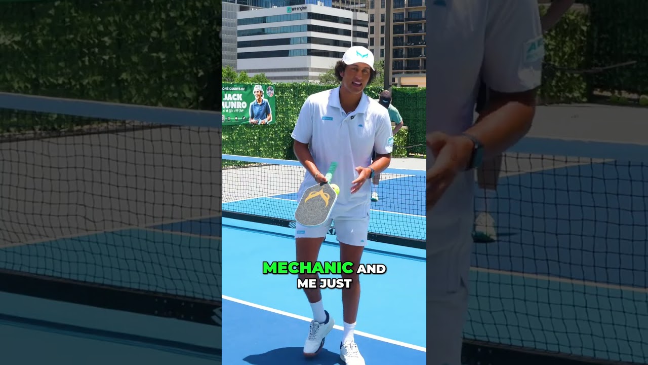 Pickleball Backhand Dink: Avoid This Common Mistake! #shorts