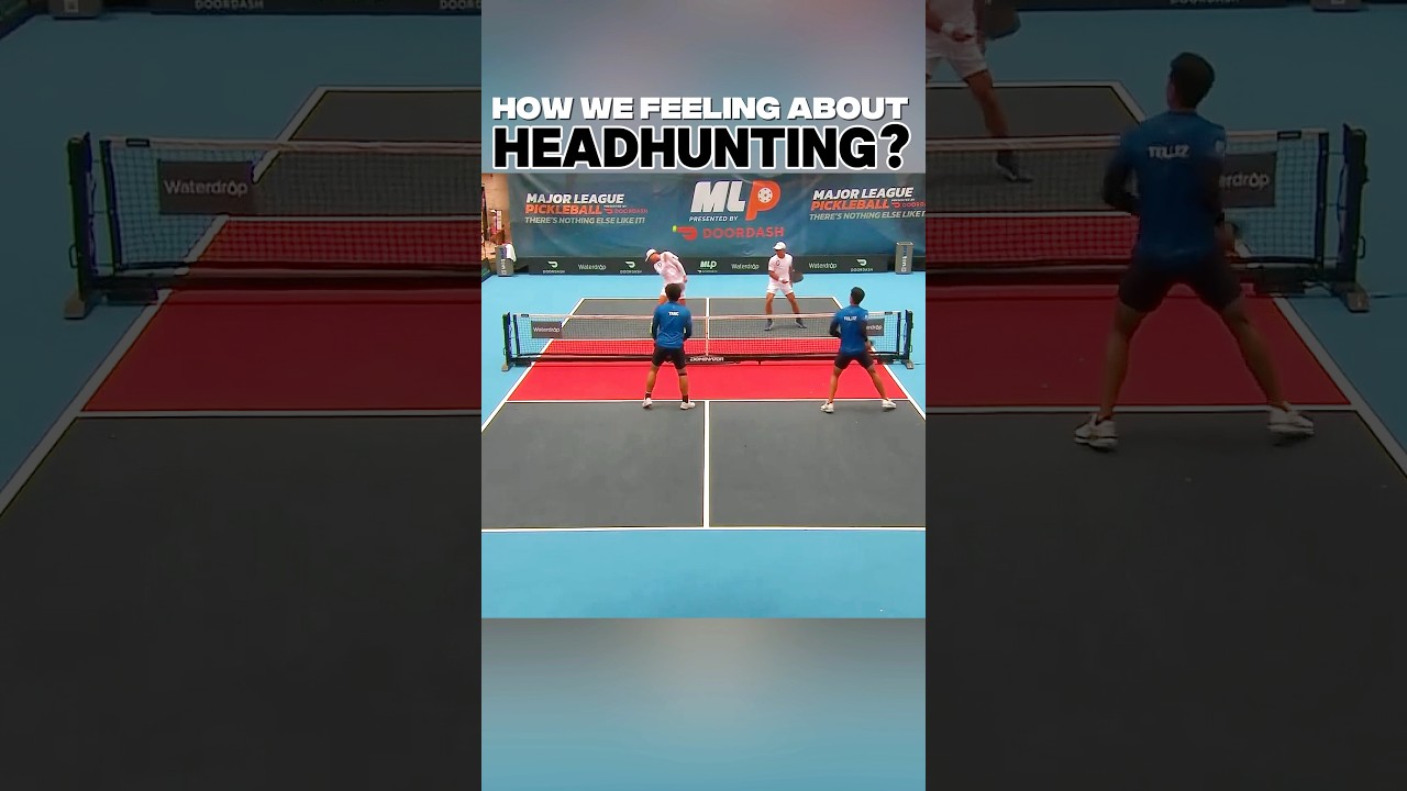 PICKLEBALL HEADHUNTING. 😒