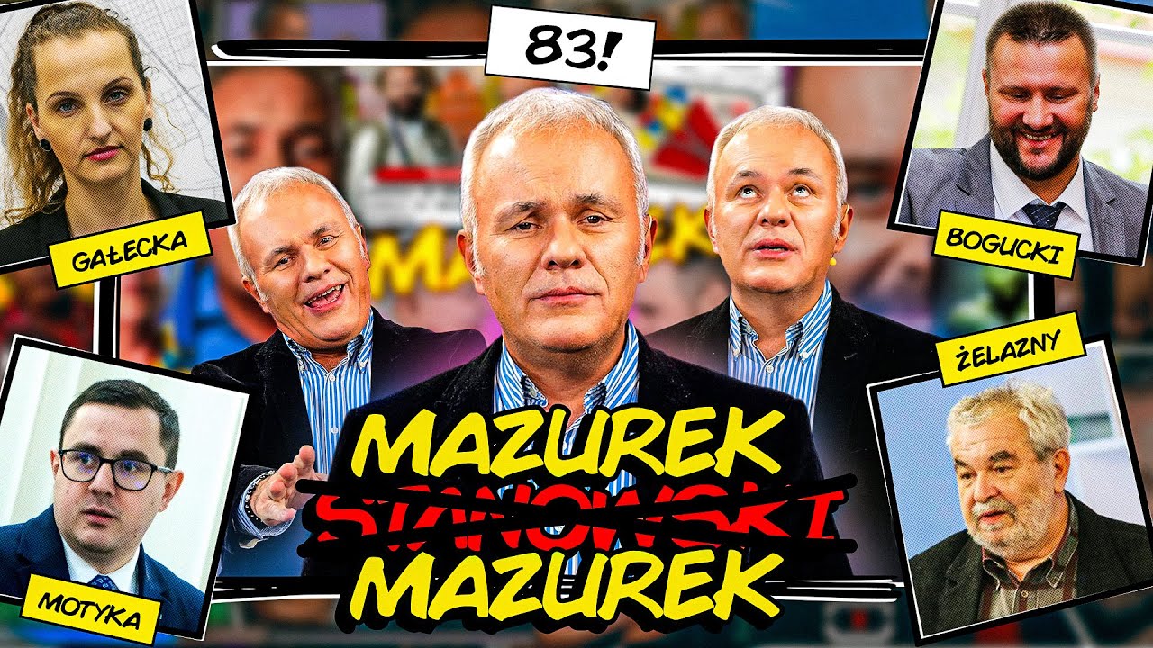 MAZUREK & STANOWSKI #83: SACHAJKO KASTRUJE, ŚMIECIÓWKI TUSKA, PROFESORSKIE WETO, PRĄD MOTYKI