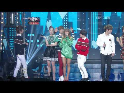 【1080P 】K.Will & SISTAR & BOYFRIEND- White Love (21 Dec,2012)