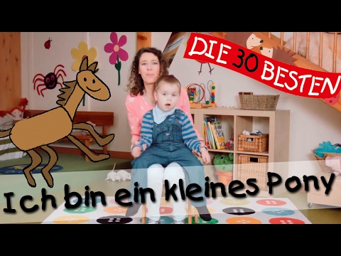 🌺 Ich bin ein kleines Pony - Singen, Tanzen und Bewegen || Kinderlieder