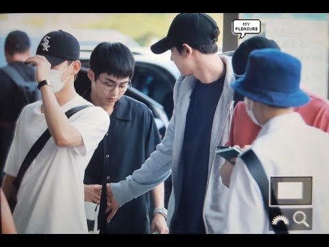 180727 EXO Heading to Osaka for SMTOWN LIVE Concert 2018