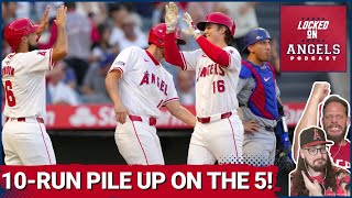 Los Angeles Angels CRUSH Dodgers 10-1! Who's the Real Mickey Moniak? Why the Up and Down Season?