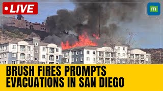 San Diego Fire LIVE Updates | Fire Scare In San Diego | San Diego Fire Evacuation Underway | N18G