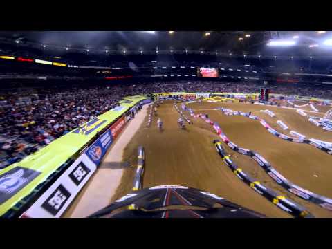 GoPro HD: PJ Larsen Main Event 2013 Monster Energy Supercross from St. Louis 