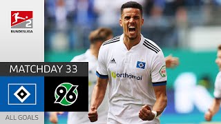 Big Win! Glatzel with a Brace! | Hamburger SV — Hannover 96 2-1 | Highlights | MD 33 – BL 2 — 21/22