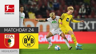 FC Augsburg — Borussia Dortmund 1-1 | Highlights | Matchday 24 – Bundesliga 2021/22