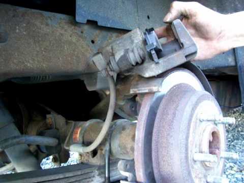 Replacing brakes on 2002 ford explorer