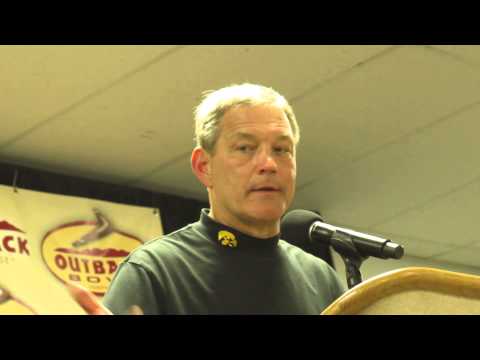 Outback final -- Iowa Coach Kirk Ferentz