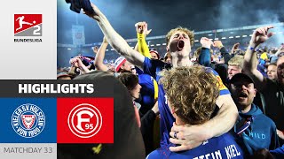 First Time In History: Kiel Goes Bundesliga | Holstein Kiel — Fortuna Düsseldorf 1-1 | Highlights