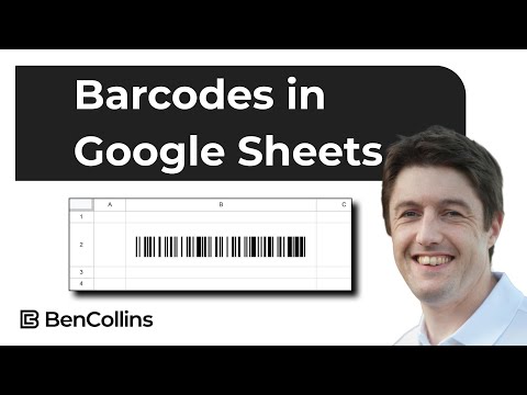 Create Barcodes In Google Sheets 