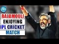 Rajamouli enjoys cricket match at Hyderabad