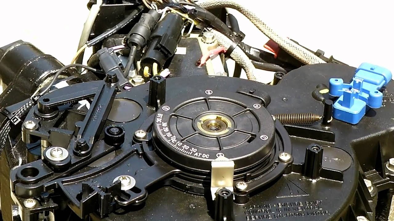 How To: Replacing the Optical Sensor on a Johnson ... 70 hp yamaha 2 stroke wiring diagram 