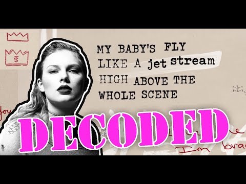 Taylor Swift - Call It What You Want (Lyric Video) DECODED