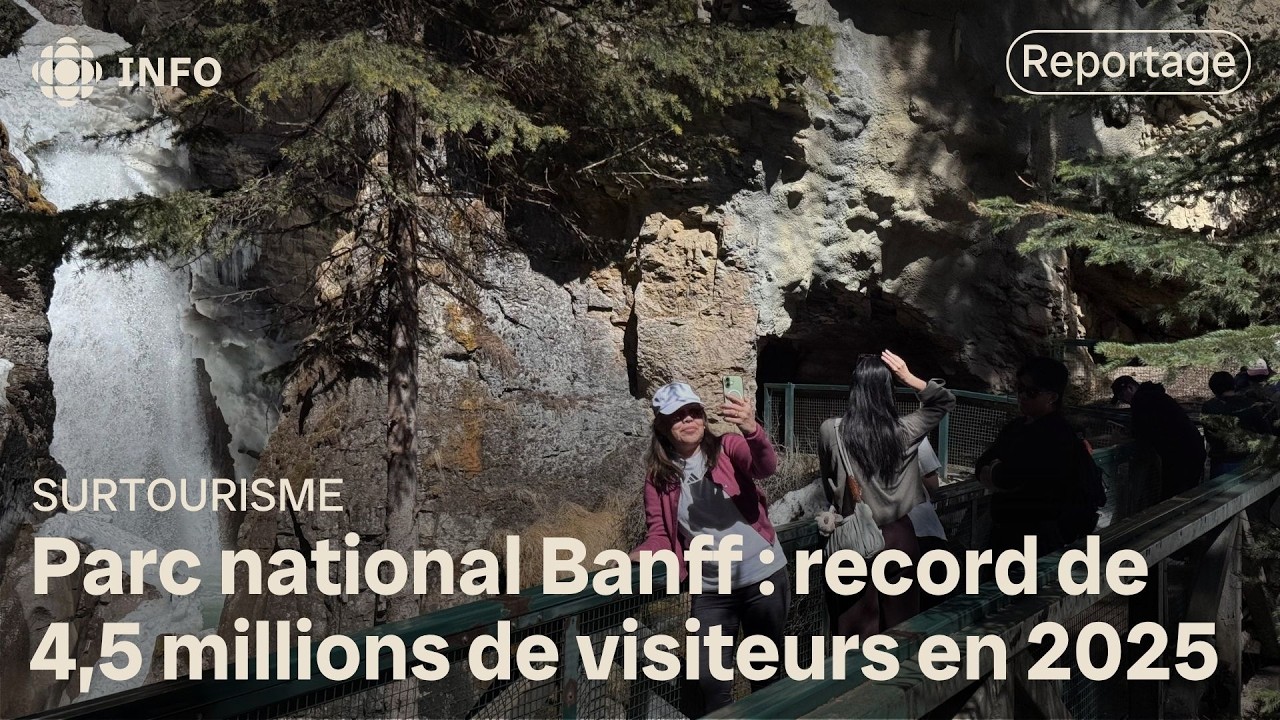 Parc national Banff : un achalandage qui menace l'expérience de plein air