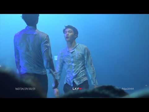 160724/29/30/31 One and Only 湿身舞 LAY 张艺兴