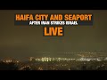 LIVE | View Over Haifa City and Seaport | News9