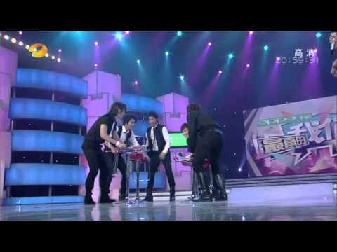 091017【全場中文】湖南衛視 快樂大本營 - 來賓 Super Junior M