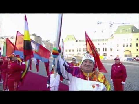 Wpadka podczas olimpijskiej sztafety w Rosji