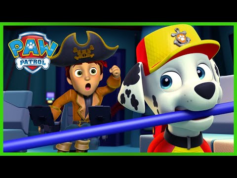 PAW Patrol Sea Patrol stops Sid The Pirate and more! | PAW Patrol | Cartoons for Kids Compilation