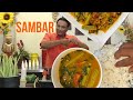 Drumstick Sambar and Drumstick flower and Leaf curry with vahchef Farming Tips - South Indian Sabhar