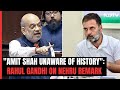 Rahul Gandhi On Nehru Criticism: Cant Expect Amit Shah To Know History
