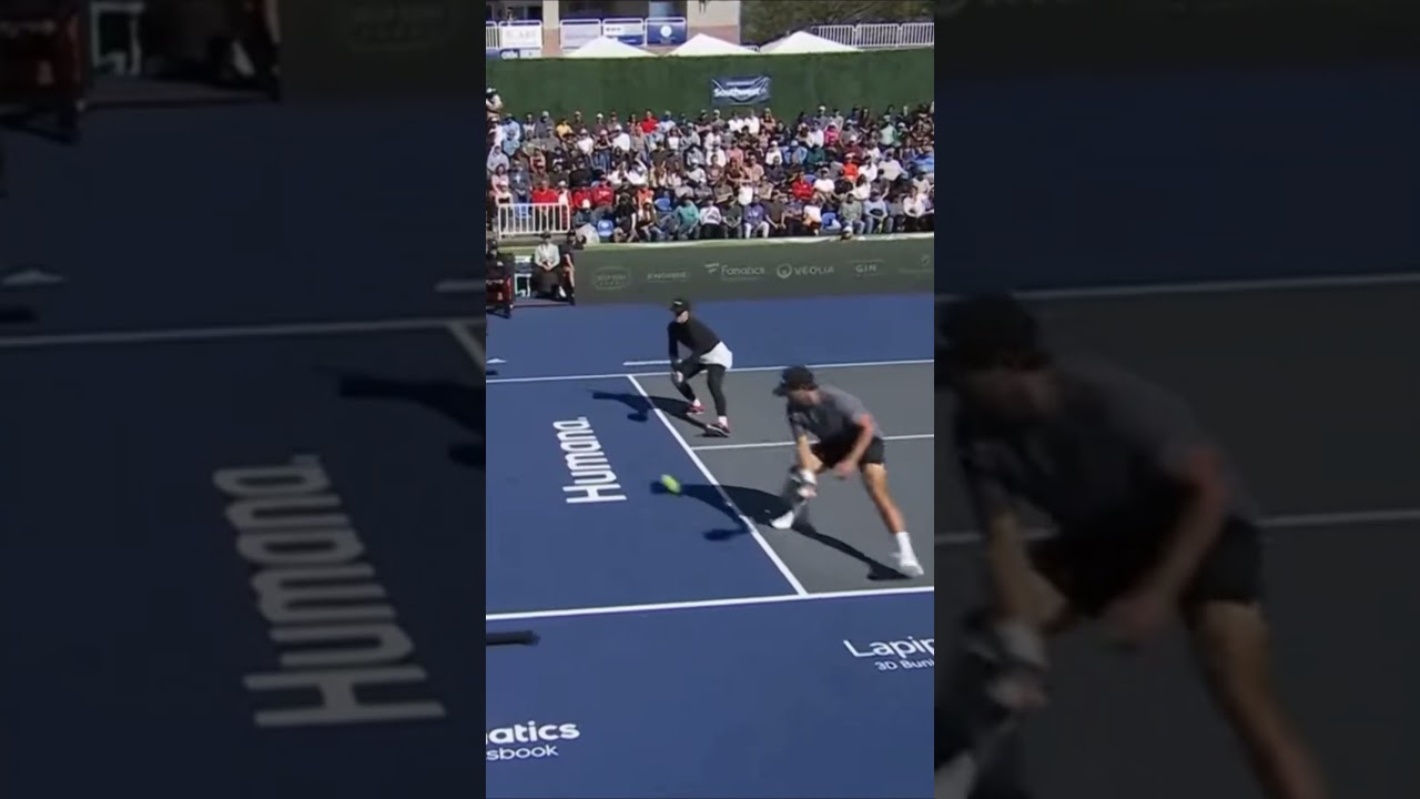 Waters/Johns vs David/Wilson at the Fanatics Sportsbook North Carolina Cup (3) #shorts #pickleball