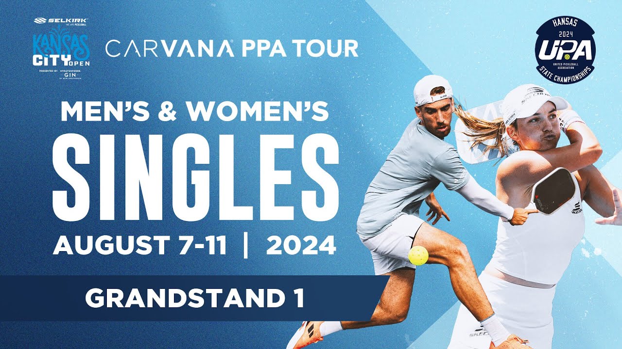 Selkirk Kansas City Open presented by Stratusphere Gin (Grandstand 1) - Men’s and Women’s Singles