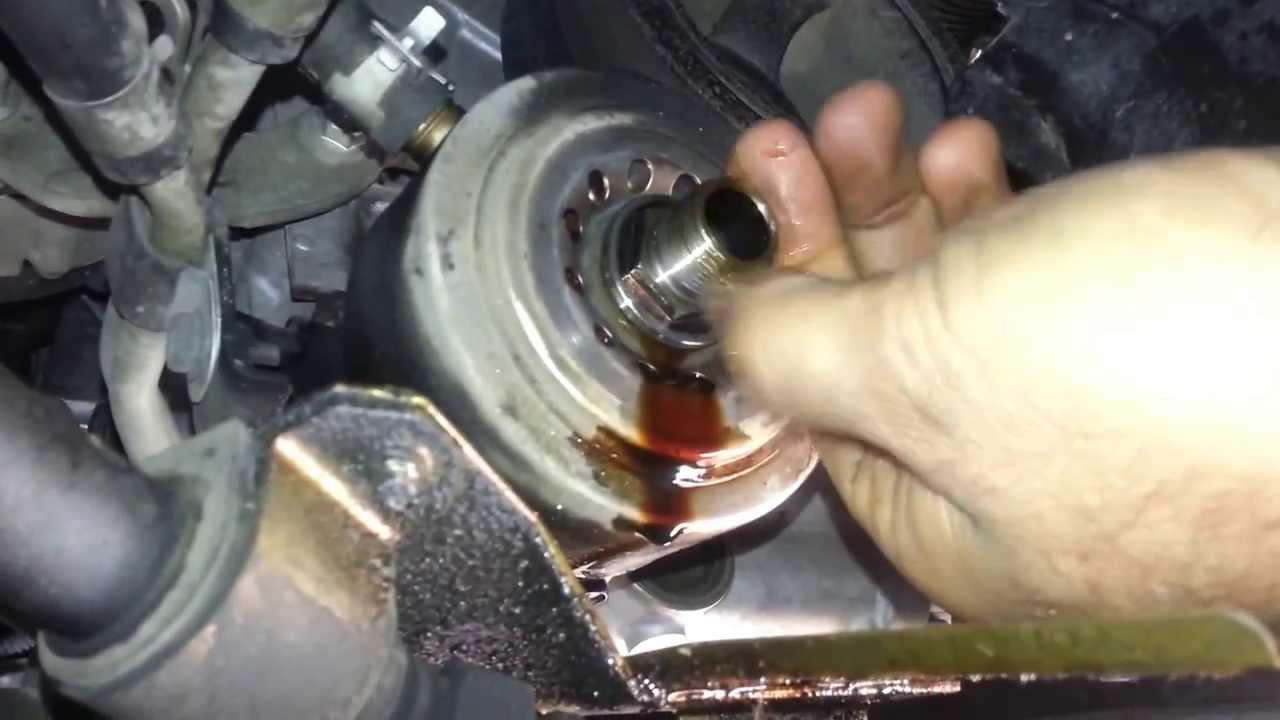 Nissan quest oil filter adapter leak #8