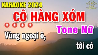 Cô Hàng Xóm Karaoke Tone Nữ ( Em ) Nhạc Sống Chất Lượng Cao | Trọng Hiếu
