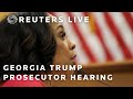 LIVE: Testimony resumes in Georgia Trump prosecutor hearing