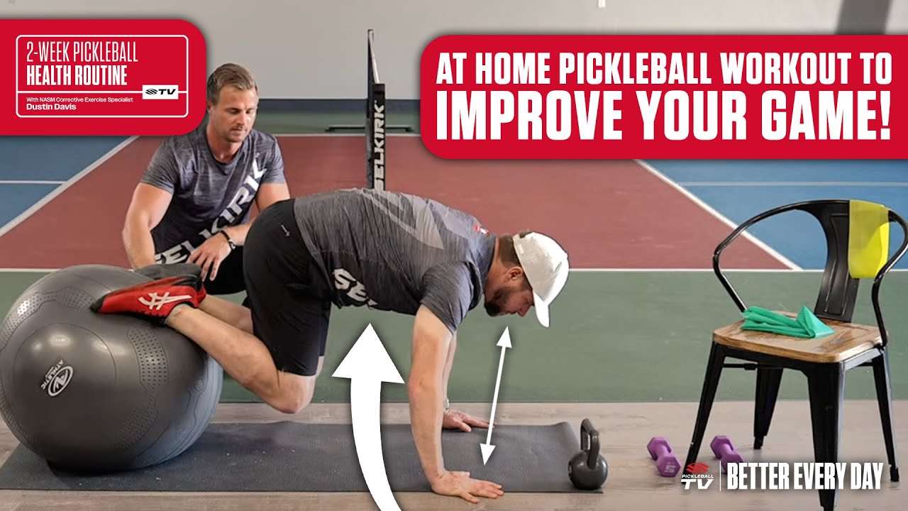 Week 2, Day 3: Reverse Lunges & More Legwork with Pickleball Trainer Dustin Davis