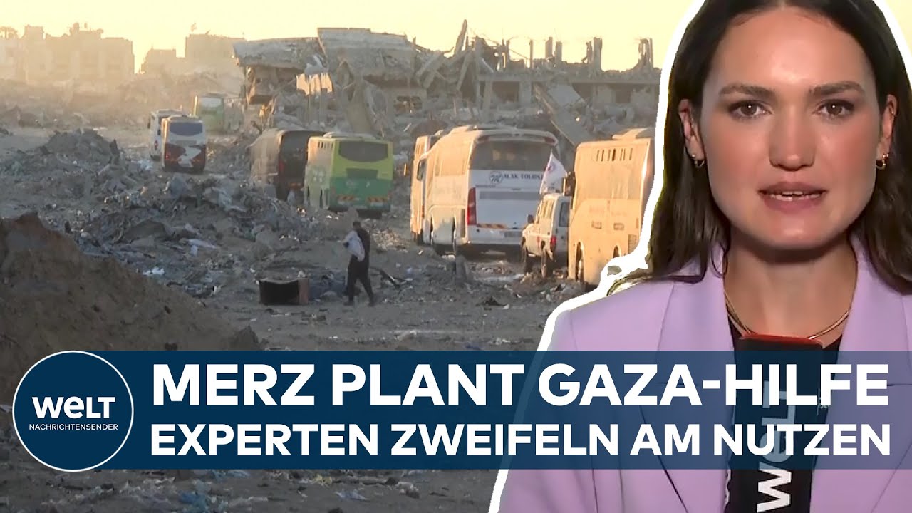 GAZA-HILFE ODER SYMBOLPOLITIK? Kritik an Merz und Deutschlands Rolle beim Wiederaufbau