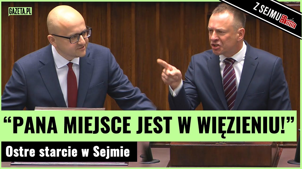 Burza w Sejmie! Matecki starł się z Borysem | Gazeta.pl